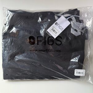 FIGS Zamora Jogger Scrub Pants Black Women's Size 4XL Tall